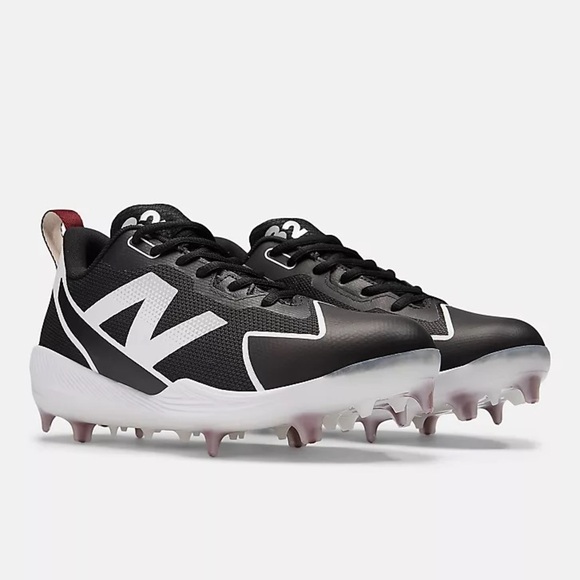 New Balance Black FuelCell Romero Duo Comp Wide Softball Cleats - Picture 2 of 11